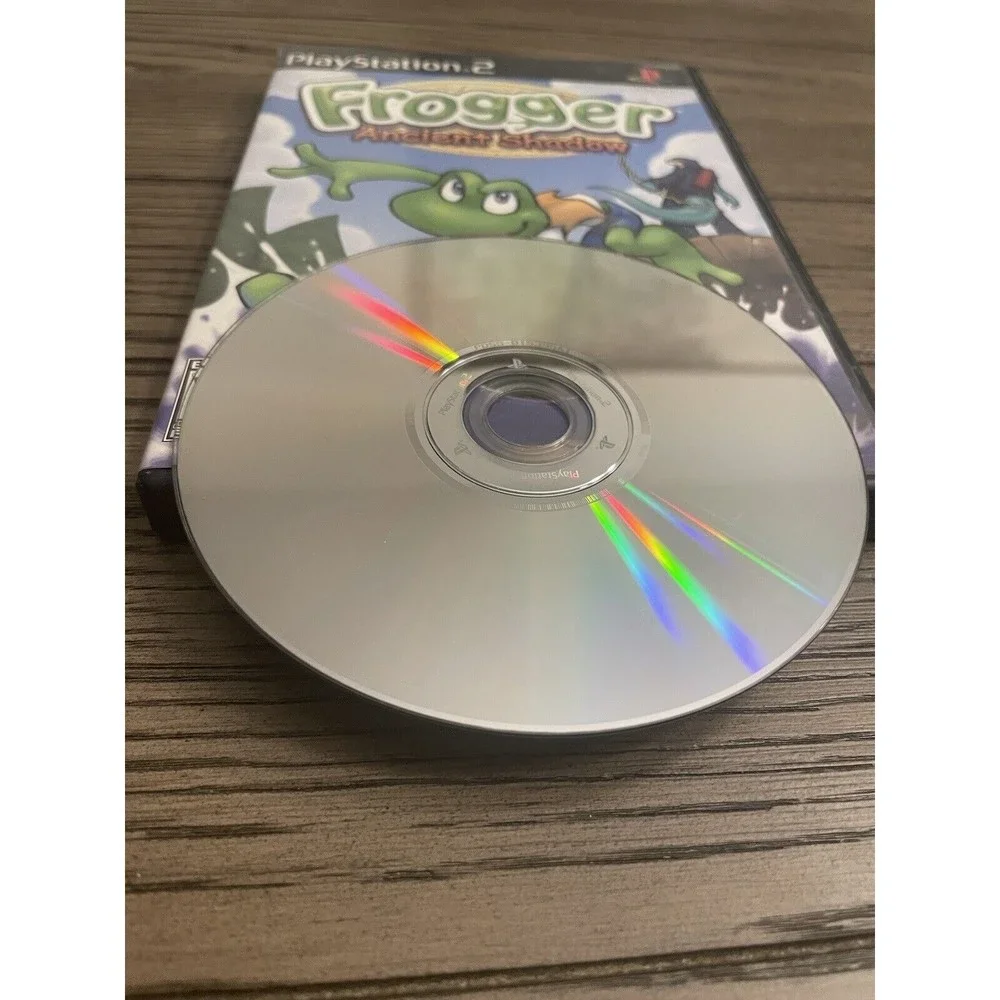 Frogger Ancient Shadow PlayStation 2 PS2 Kids Game Black Label Working